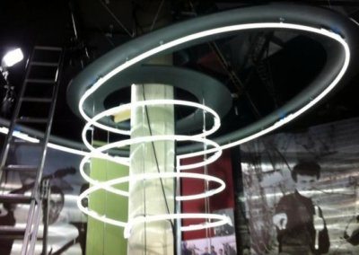 Vos enseignes néons à Lyon: Événementiel Spirales Néon par SES (Grigny-Lyon)