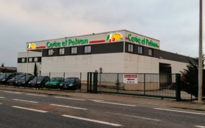 Relamping de l’enseigne lumineuse pour le siège de CERISE ET POTIRON (Corbas)