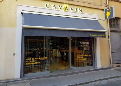 Vos Enseignes Lettres avec rétro-éclairage à Lyon: Enseigne à Lyon pour notre client Cavavin à la Croix-Rousse