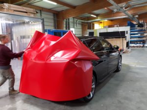 Covering Lyon- Car Wrapping SES Grigny