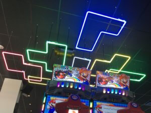 Animations Néon Enseigniste Lyon Grigny Animation Tétris Salle de Jeux LDLC