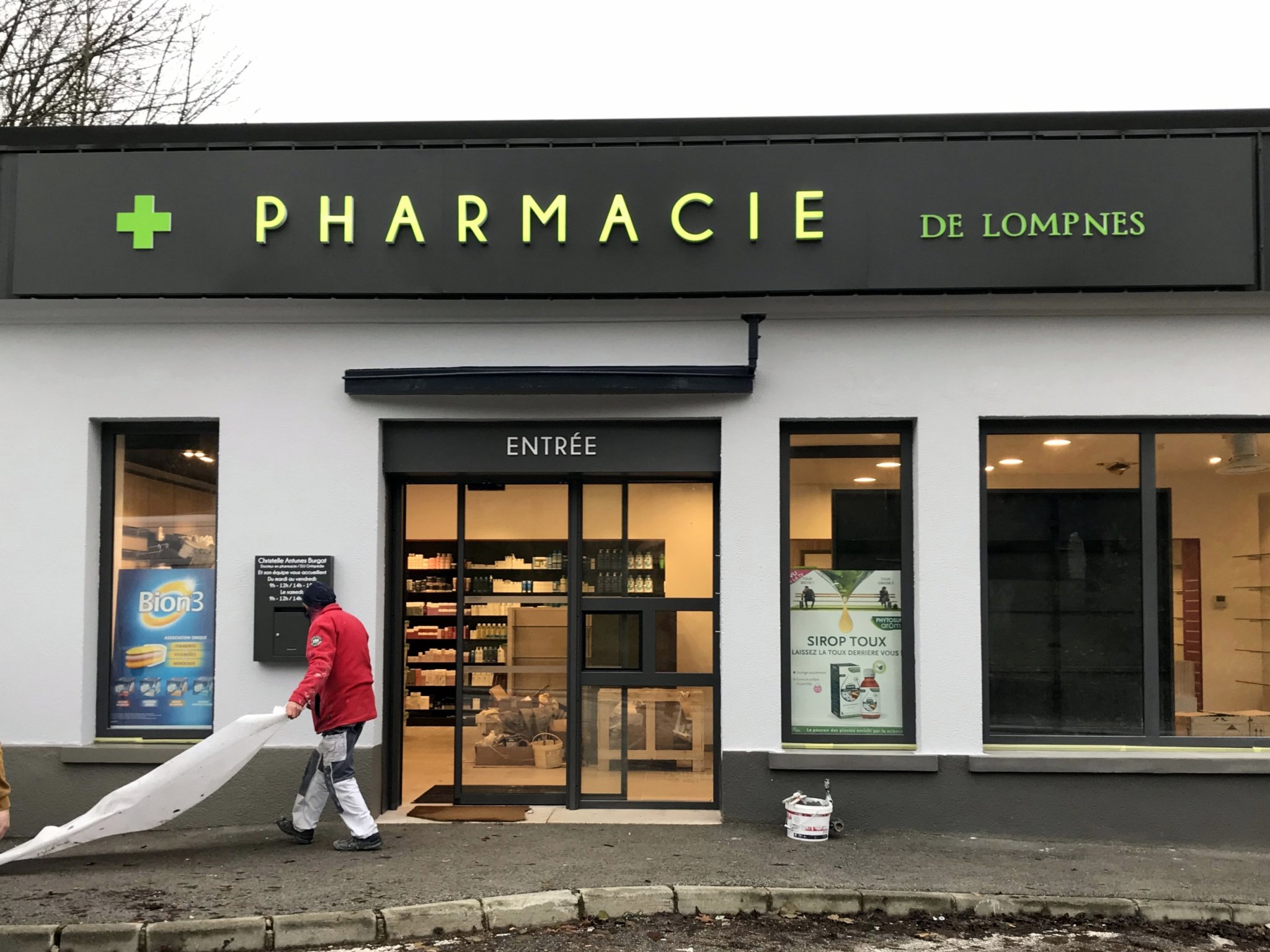 Enseignes Pharmacie Lompnes - SES Enseignes et Signalétiques