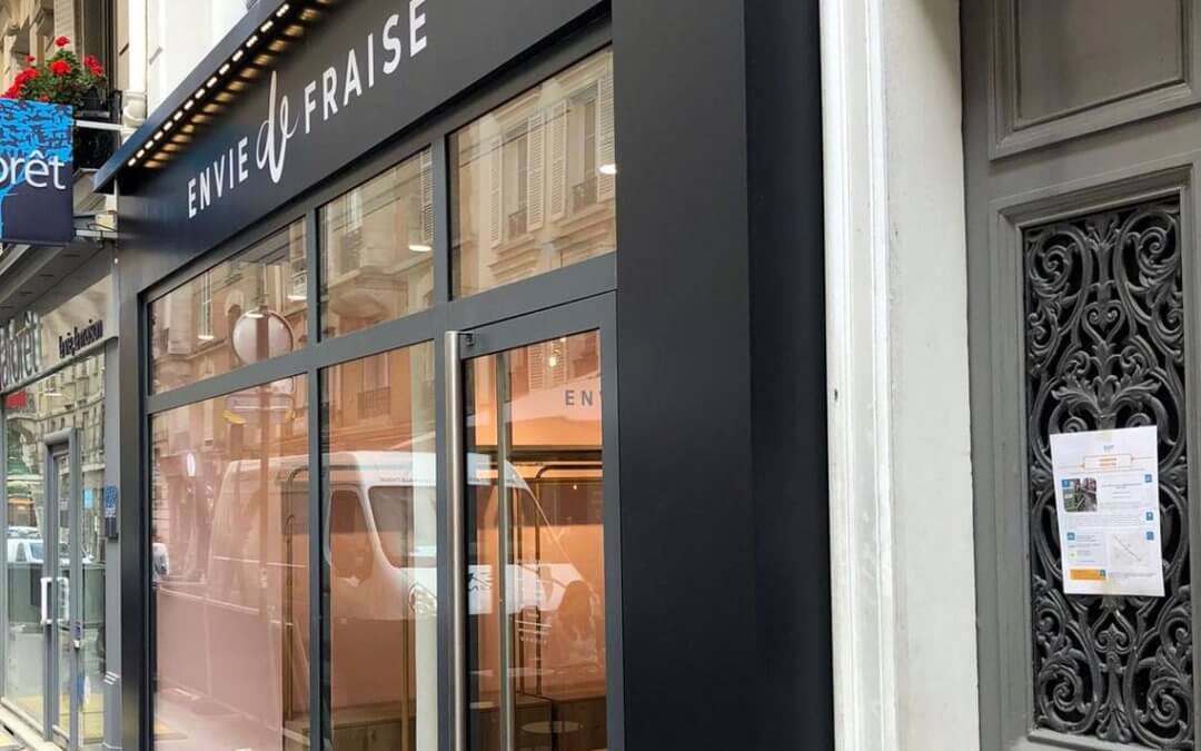 Enseigne Envie de Fraise Paris