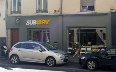 Enseignes lumineuses Subway Oullins