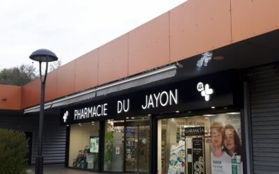 Enseigne Pharmacie du Jayon