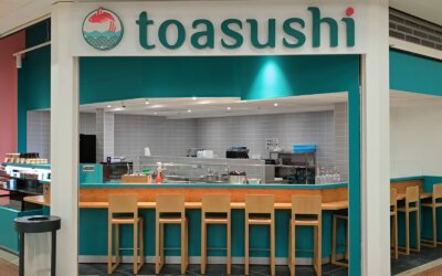 Enseigne lumineuse Toasushi Dardilly