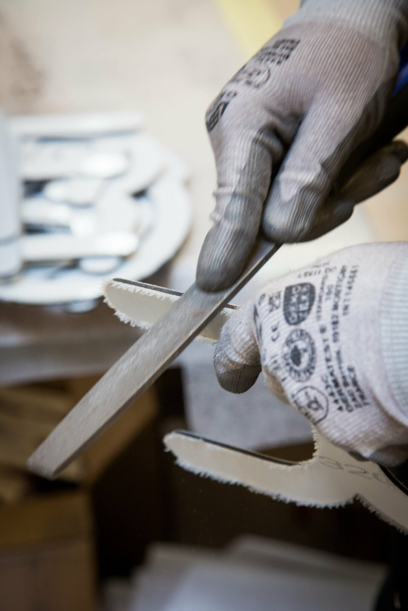 Ebavurage lettre enseigne SES Enseigne Lyon Grigny sur Rhône