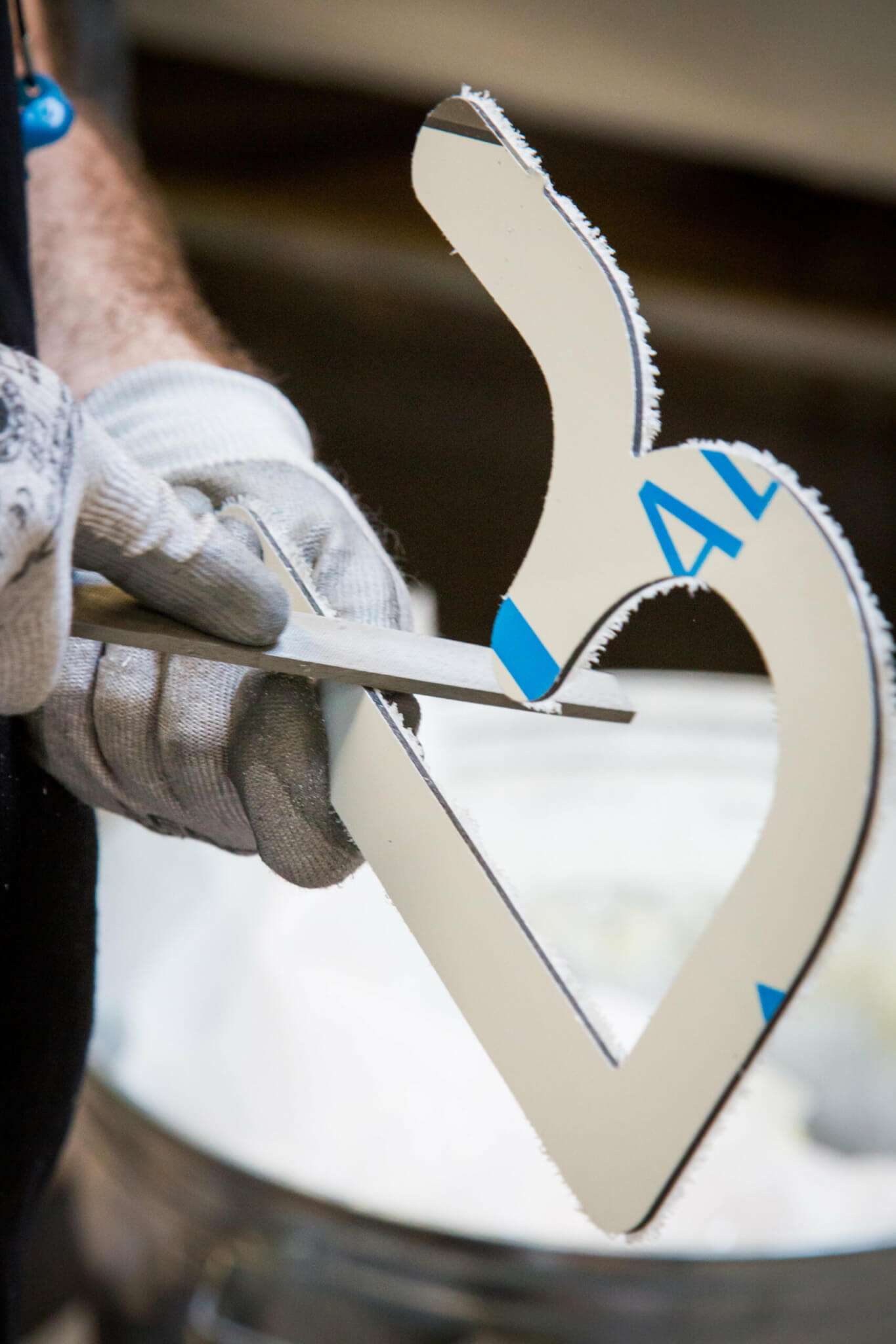 Fabrication lettre pour enseigne lumineuse Lyon Grigny sur Rhône